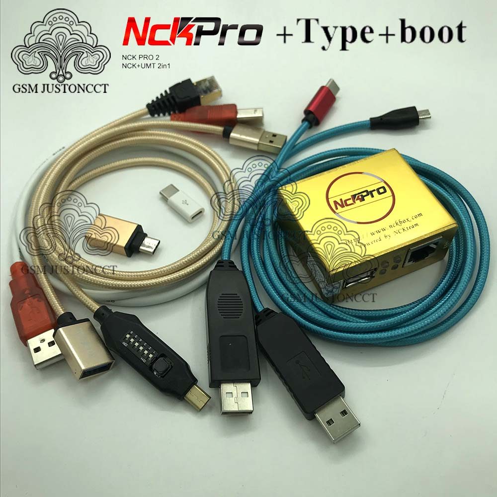 PROMO HARI INI  Nieuwste Originele Nck Pro 2 Doos(Ondersteuning Nck + Umt 2In1)+Type C (Frp 2 In 1 K