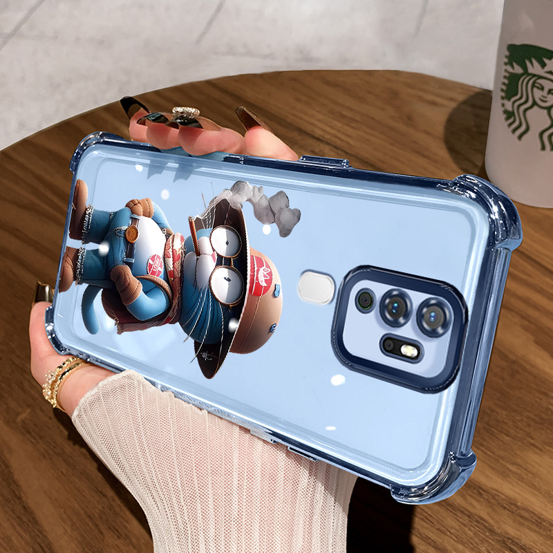 Casing Hp untuk OPPO A5 2020 A9 2020 A11 A11x Case Casing Merokok Anime pola Cesing HP Kesing empat 