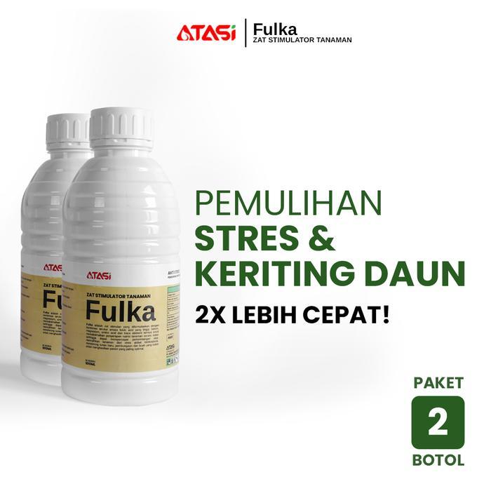 FULKA Zat Stimulator Tanaman Pupuk Penyerap Nutrisi Premium 1010ml x 2