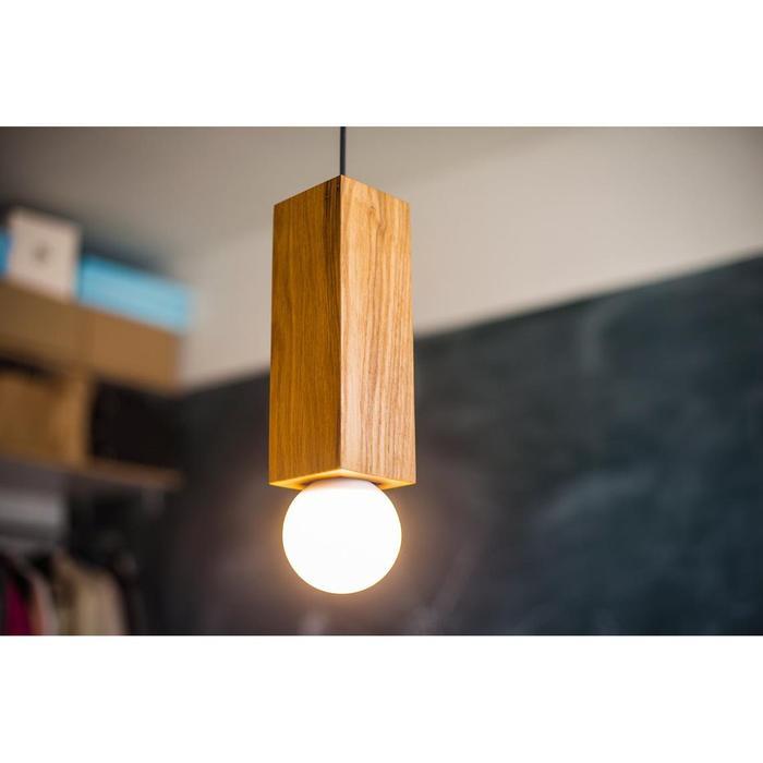 Lampu Gantung Kayu Minimalis Vintage