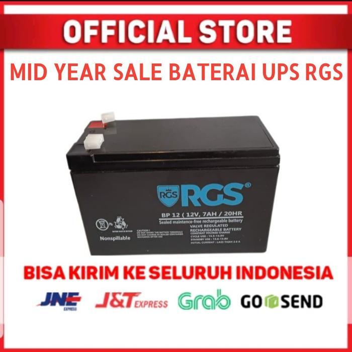 Baterai UPS 12v 7ah RGS/Battery UPS 12v 7ah apc ica prolink/Aki 12v7ah