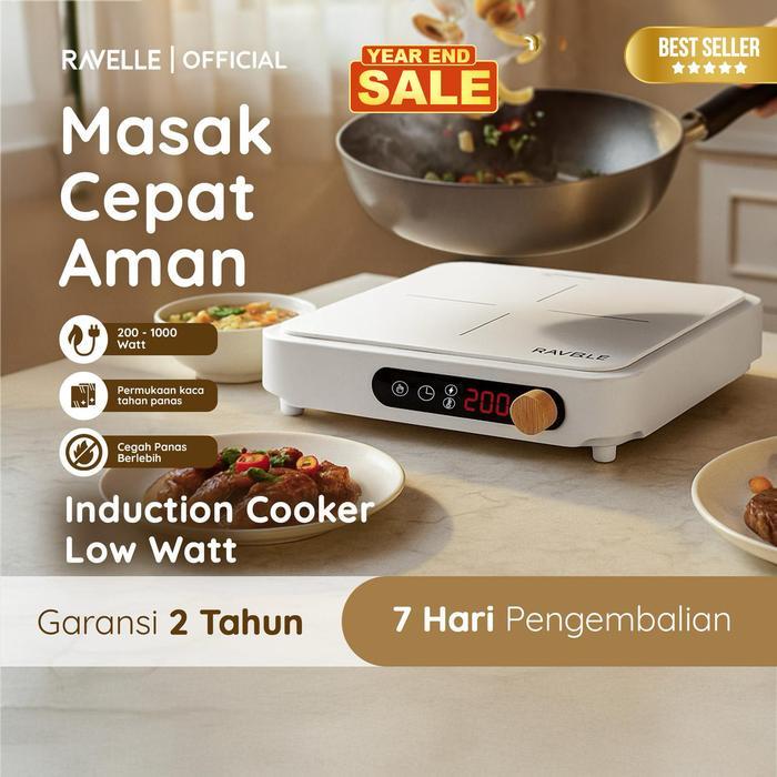 Ravelle Kompor Induksi Low Watt Kompor Listrik Induksi
