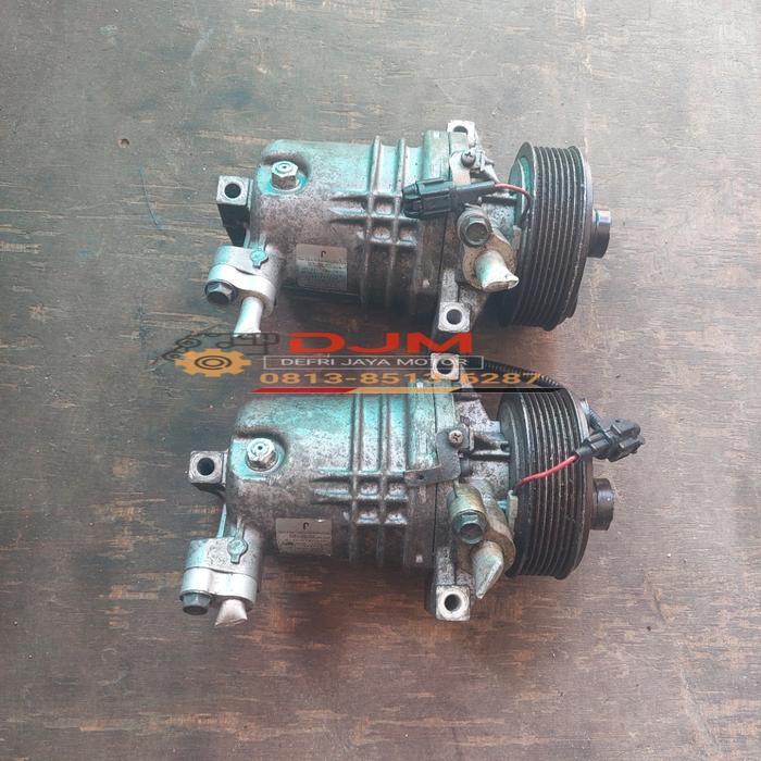 kompresor ac compressor ac grand livina L10 mrek calsonic ori japan