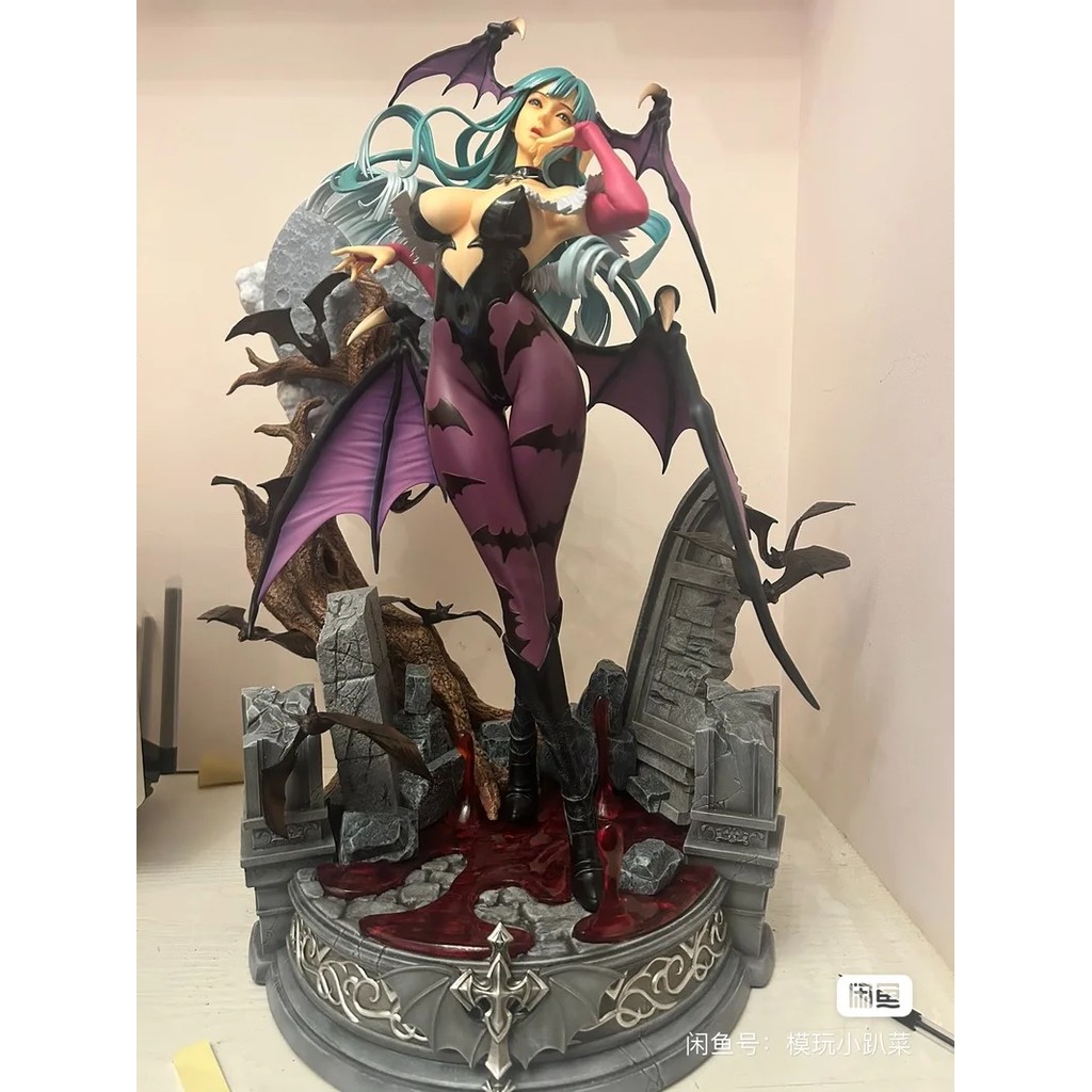 STOK TERBATAS  Vampire Morrigan Aensland Gk 64cm Limited Statue Pvc Figure Aensland Figure Succubus 