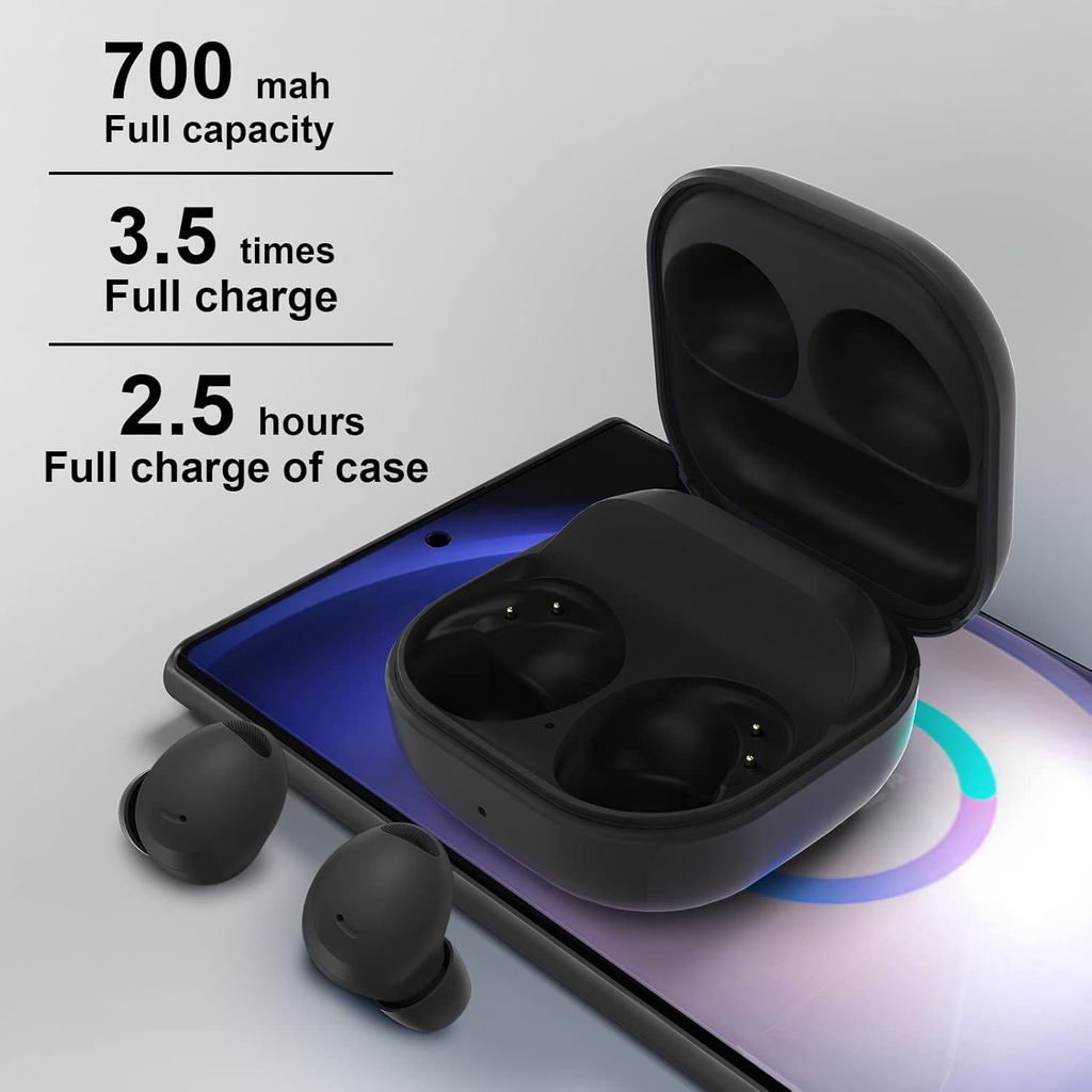 Wireless Charging Case for Galaxy Buds 2 Pro Replacement Charger Case Box for Galaxy Buds 2 Pro