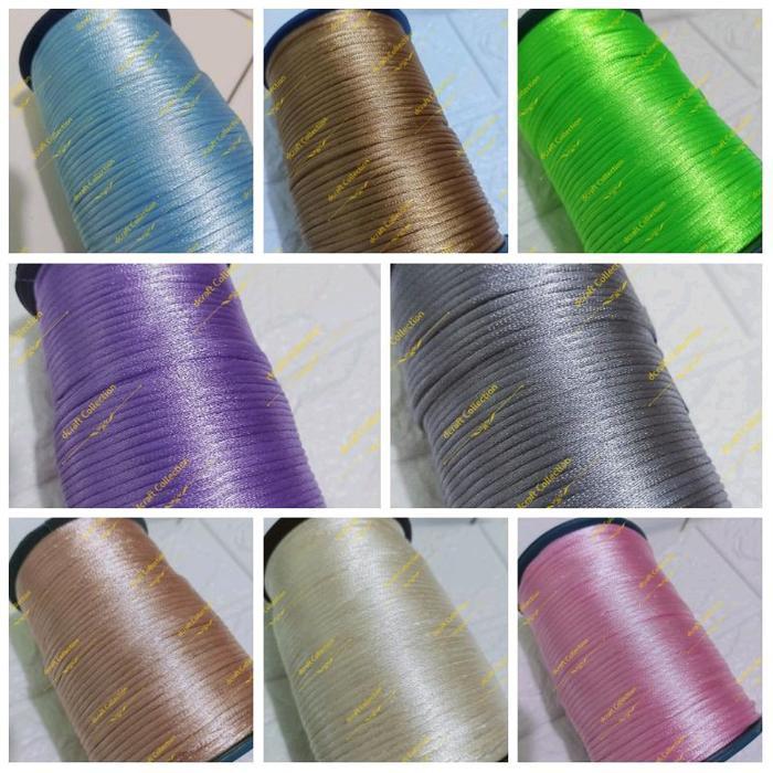 (GROSIR) 1ROLL Tali Satin / Tali Cina 2mm