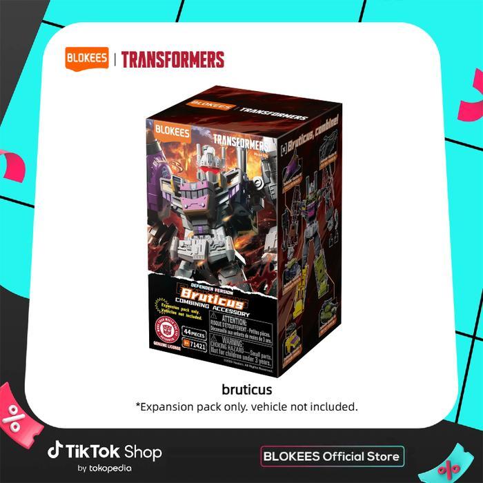[Bruticus!] Blokess Transformers Defender Version & Bruticus Combining Accessory &Bonus! Dv06
