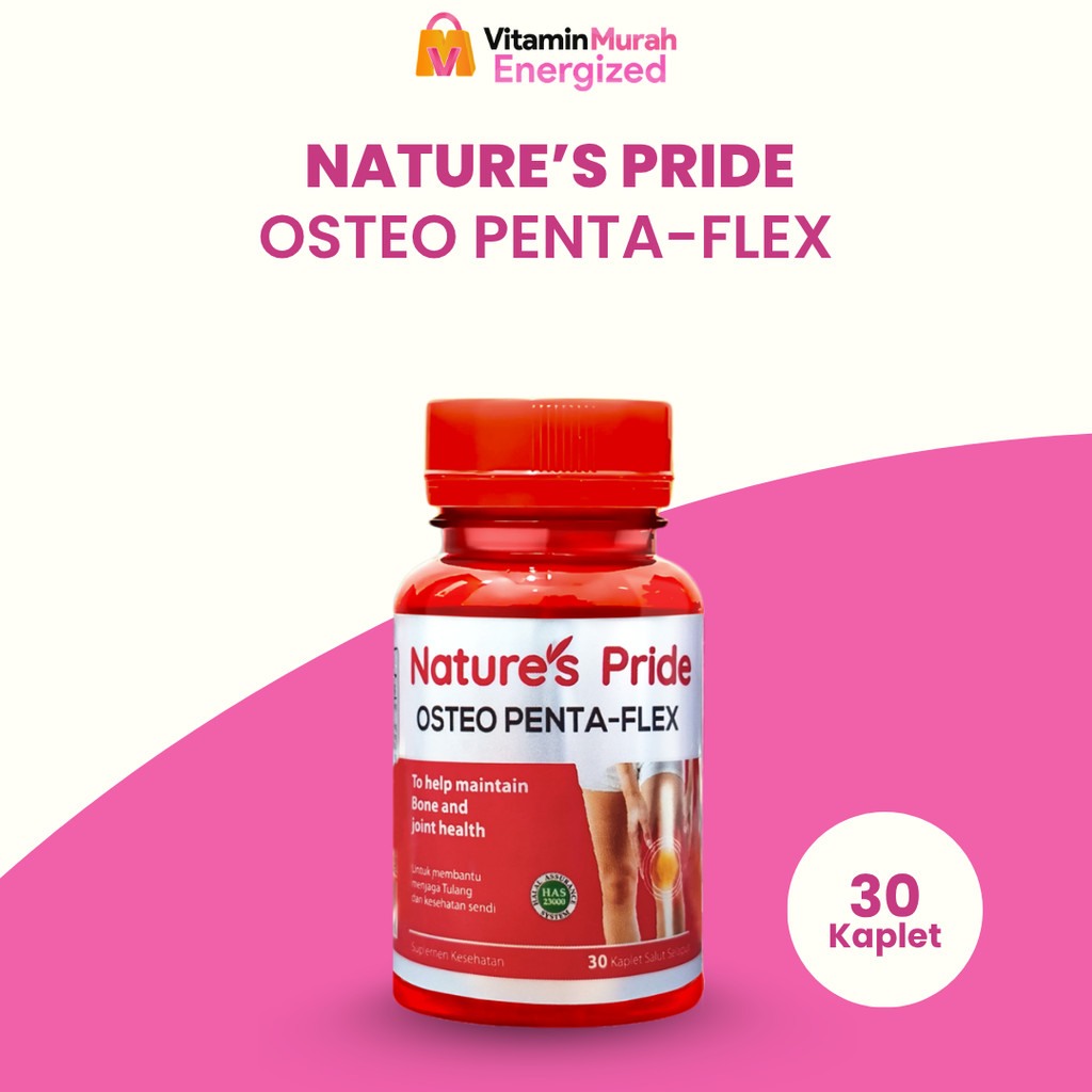 Nature's Pride Osteo Penta-Flex isi 30 & 100