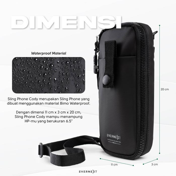 Sale Tas Leher Hp Waterproof Tas Selempang Leher Sling Phone Dompet Kalung