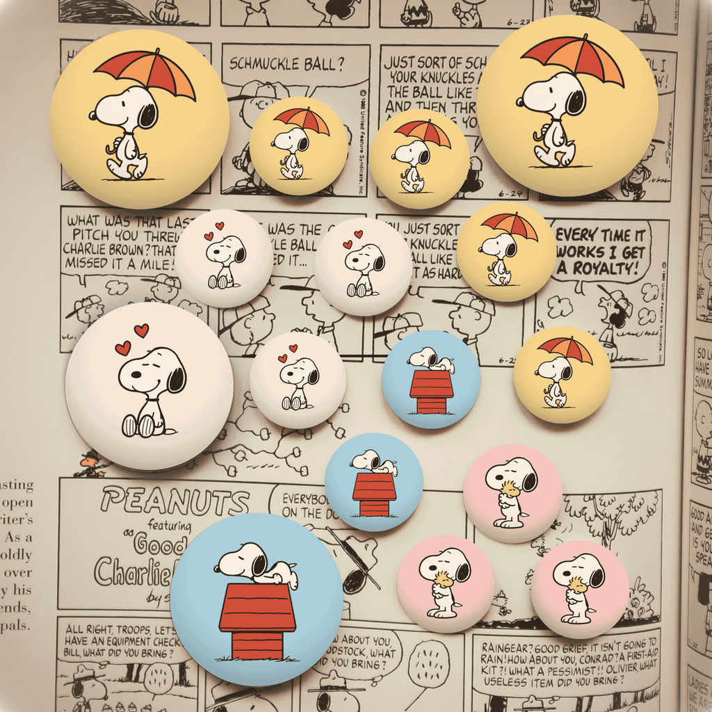 [DOMI WORLD] Pin Button Snoopy Peanuts Badges Vol. 5