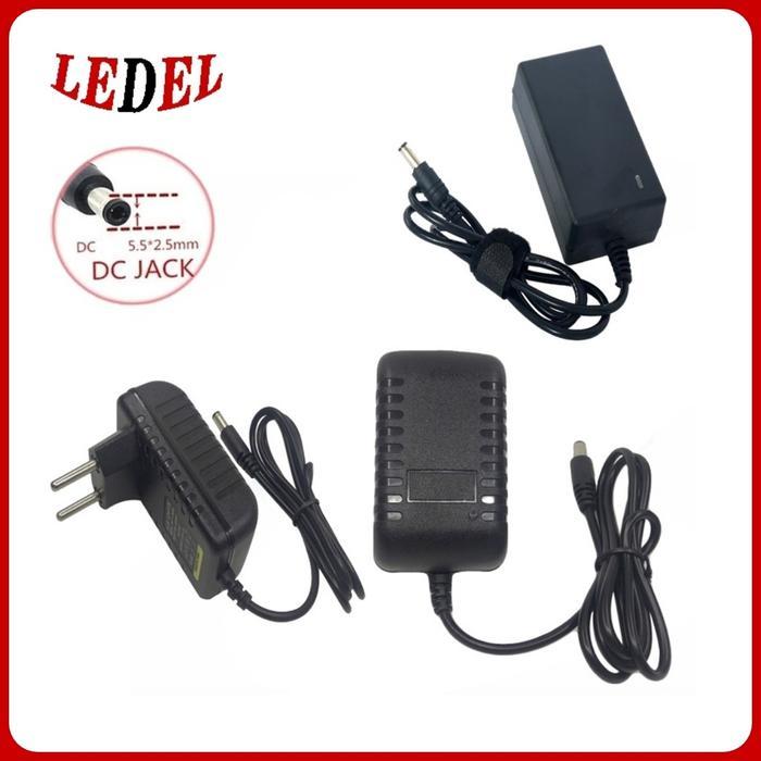 KUY Power Adaptor 12V 5A Power Supply Trafo Pompa air 12 volt 5 Ampere plus kabel power listrik