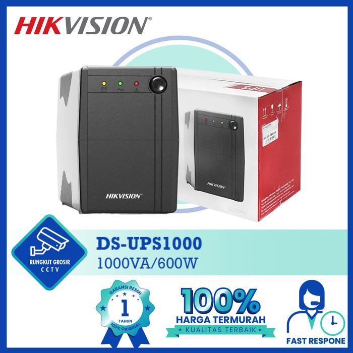 UPS HIKVISION DS-UPS1000 1000VA 600W POWER SUPPLY UPS CCTV