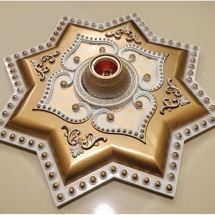 Fitting Lampu Hias Plafon Vicon / Ornamen Lampu / Fitting Lampu Ornamen / Fitting Lampu Hias Ornamen