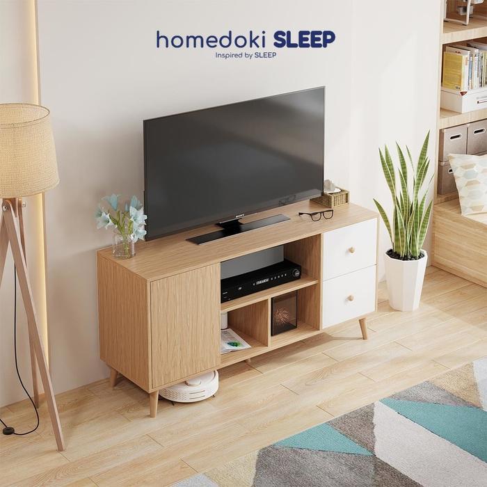 Terbaik Best Quality 100% Original Homedoki Meja Tv/Rak Tv/Lemari Tv/Meja Tv Minimalis/Rak Tv