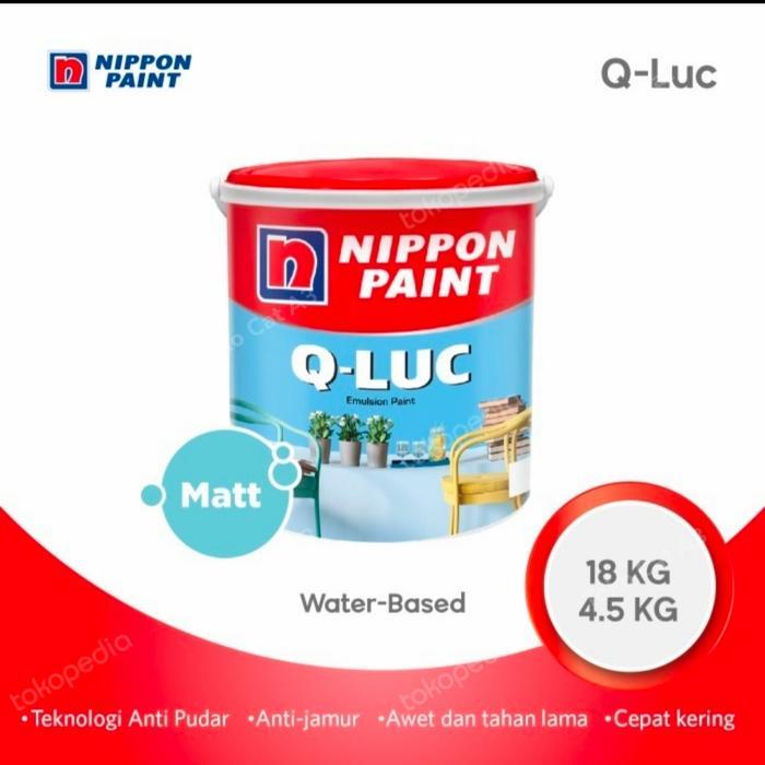 Nippon Paint Q-Luc 18 Kg Cat Dinding Interior Nippon