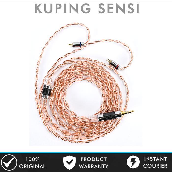 XINHS Single Crystal Copper Earphone IEM Upgrade Cable Kabel IVIPQ