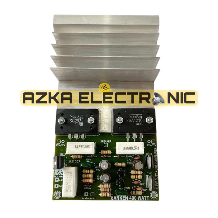 Kit Power Amplifier Sanken Mono 400W Terbaik
