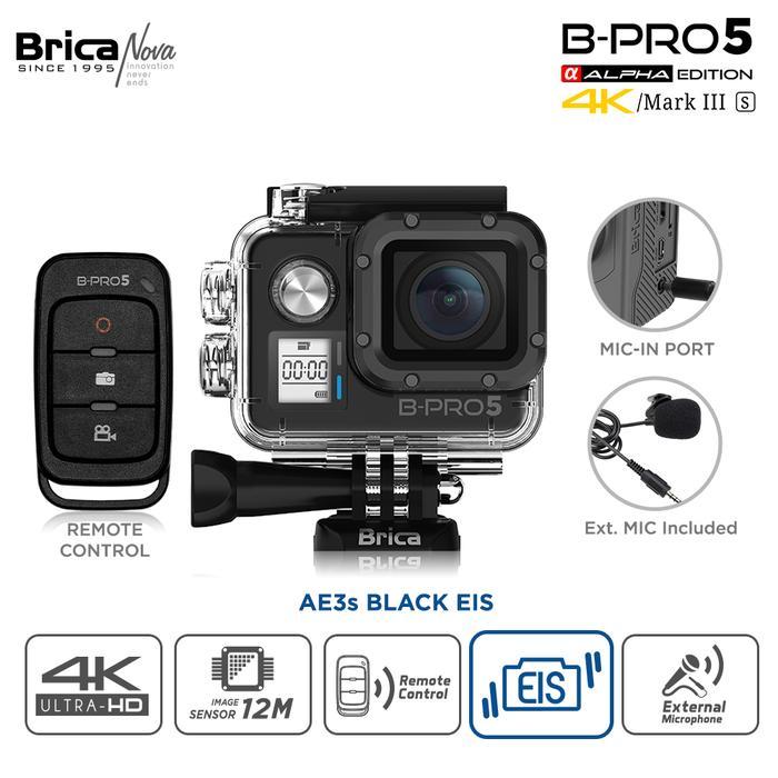 BEST SELLER BRICA BPRO 5 AE3S / BPRO 5 AE 3S 4K / BPRO5 AE 3S - BLACK EIS [GARANSI RESMI]