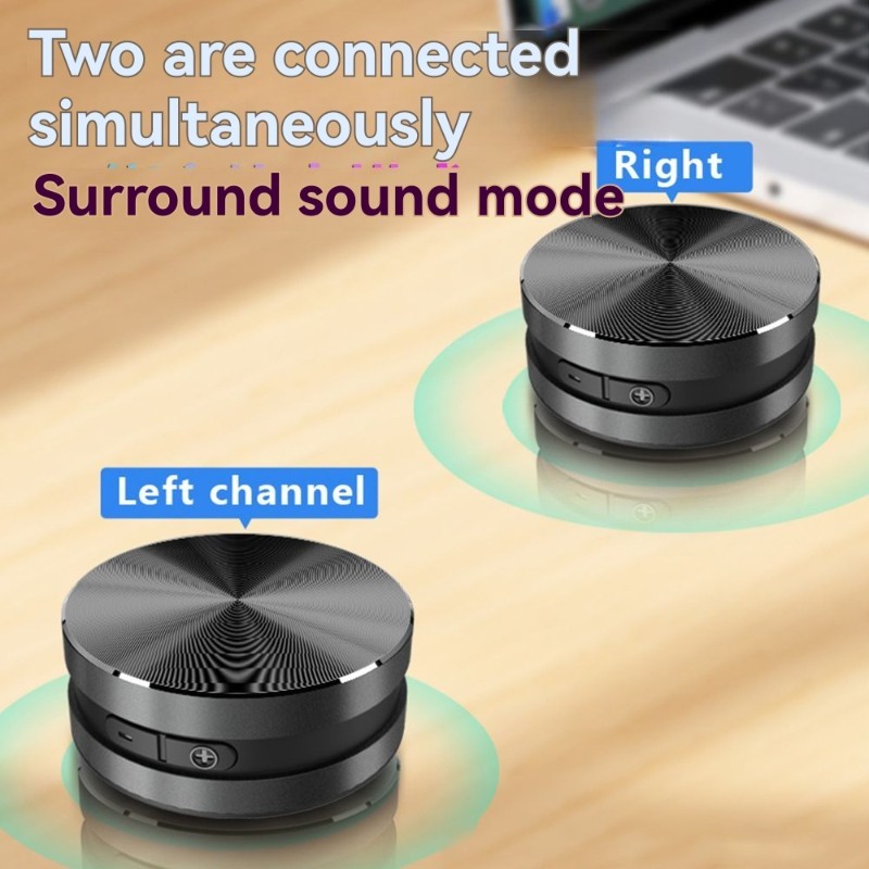 FULL-Bone Conduction Speaker Wireless Resonance Speaker With Stereo Bass Sound Waterproof Bathroom