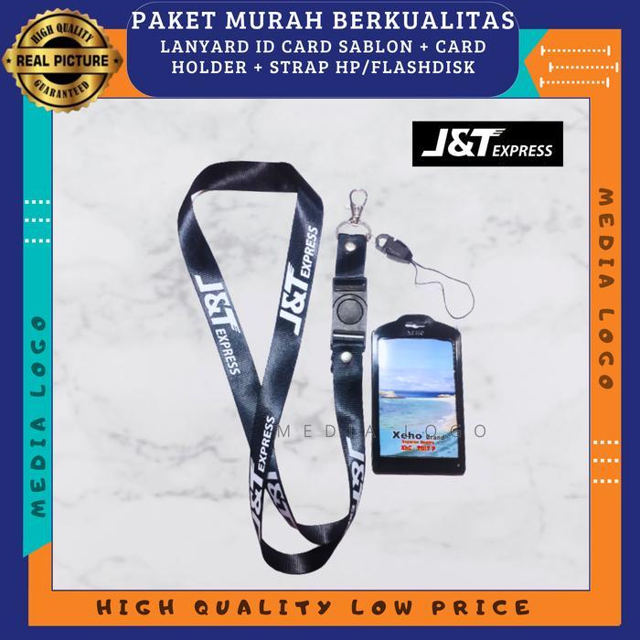 J&T Lanyard Id Card/Gantungan Id (Paket Lengkap-Murah)