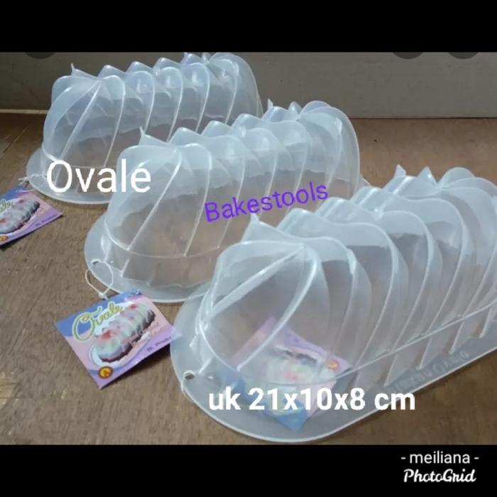 Cetakan Puding Ovale