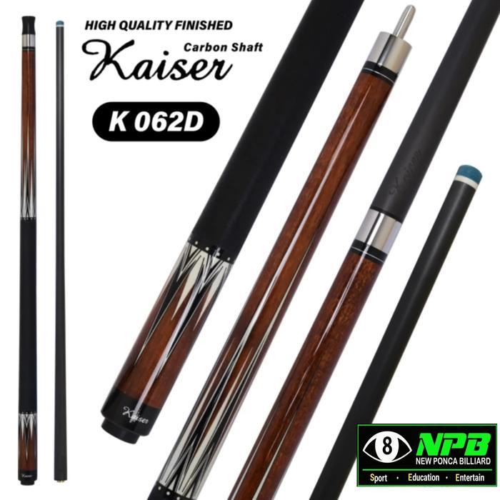 TERLARIS Stik Kaiser Carbon BilliardBilliyardBilliarBilliyar READY STOCK