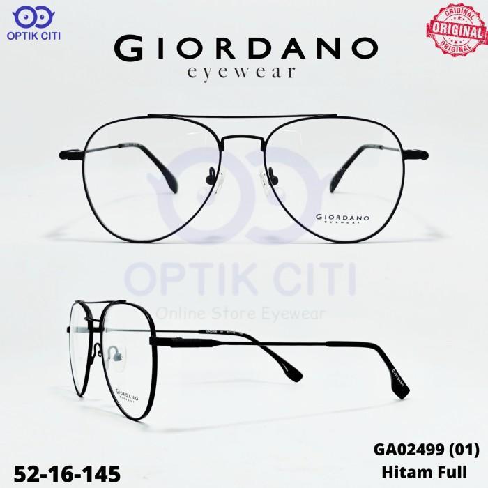 Frame Kacamata Pria Aviator GIORDANO GA 02499 Original