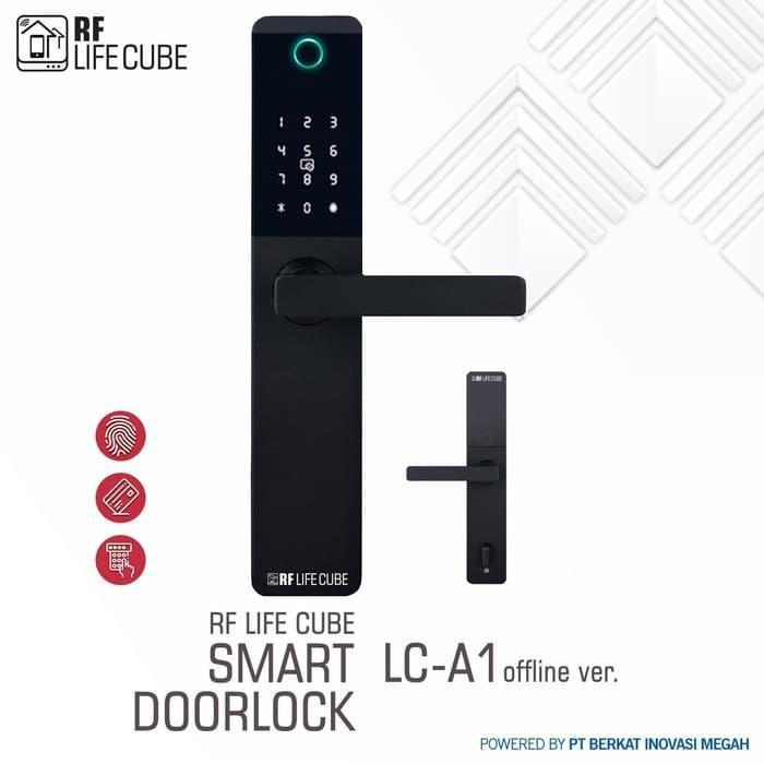 Toko Gresta Rf Lifecube Smart Doorlock/Kunci Pintu Pintar Type Lc-A1 Offline Ver.