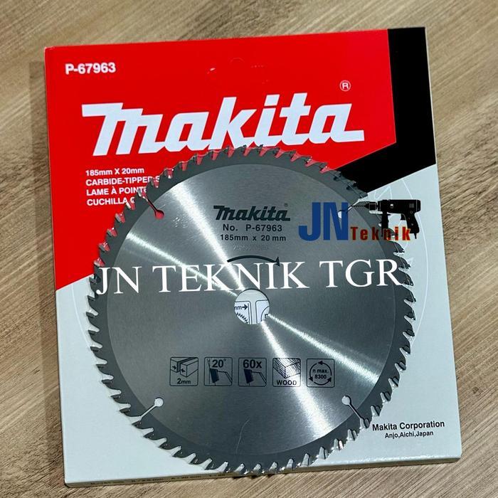 MAKITA MATA GERGAJI POTONG KAYU 7" 60T MATA CIRCULAR SAW 7 INCH