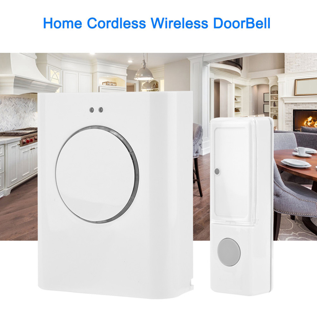 Waterproof Wireless DoorBell 200M Remote Home MP3 Download Cordless Door Bell Ring mp3 doorbell