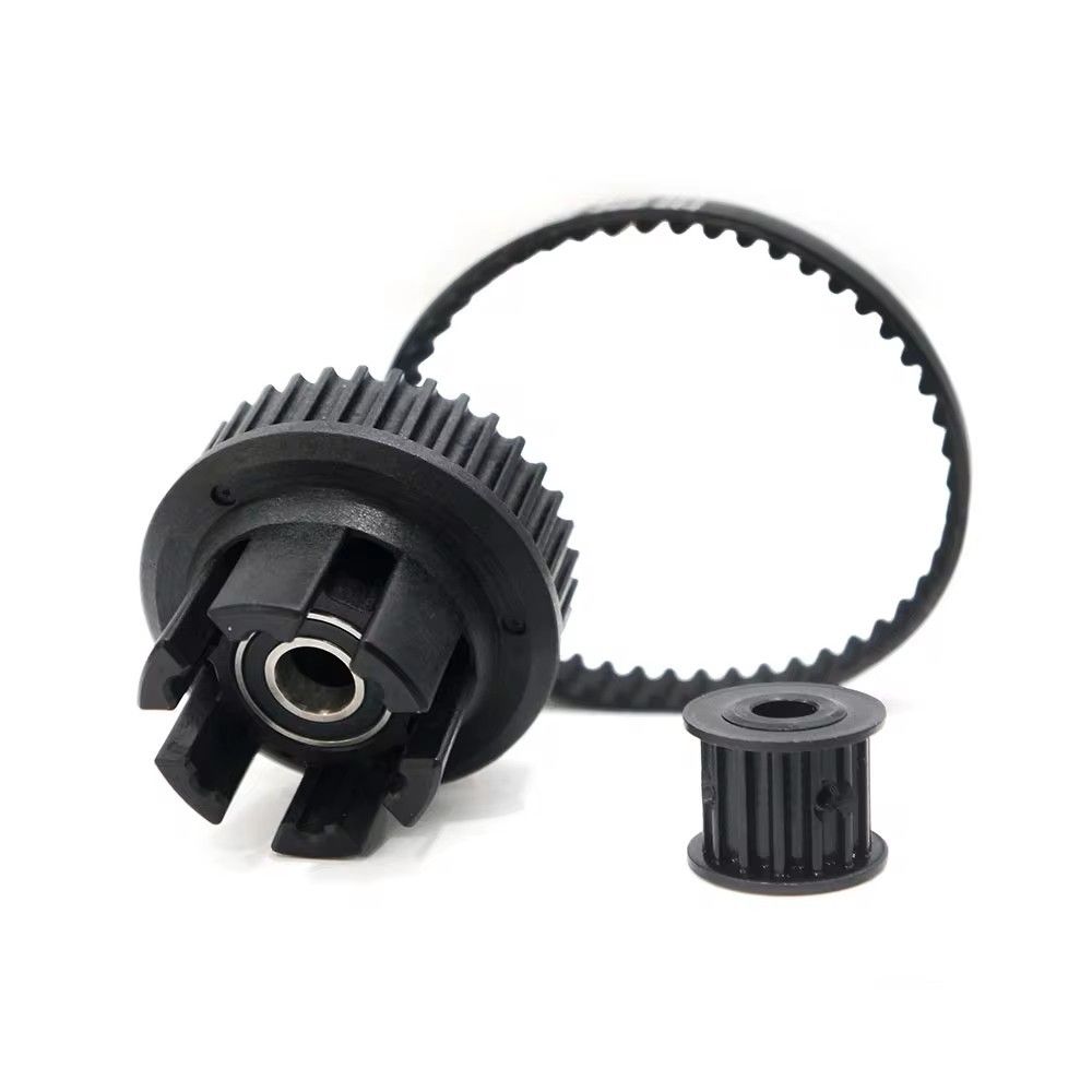 New Arrival Electric Skateboard 5MM Pulley Motor Pulley HTD255mm-5M Belt Wheel Pulley Set For 8mm