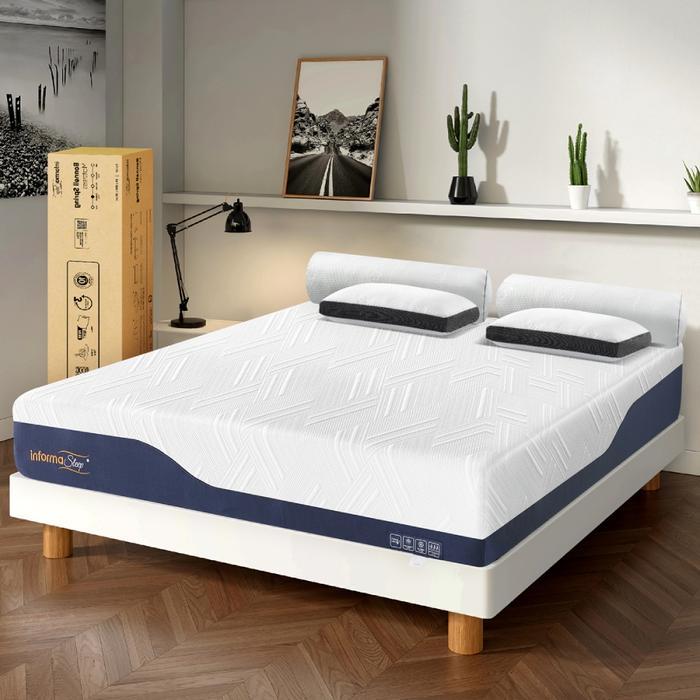 Informa Sleep Neo Calgary Kasur Latex In Box Mattress Latex Foam Matras Firm Kasur Tidur Single