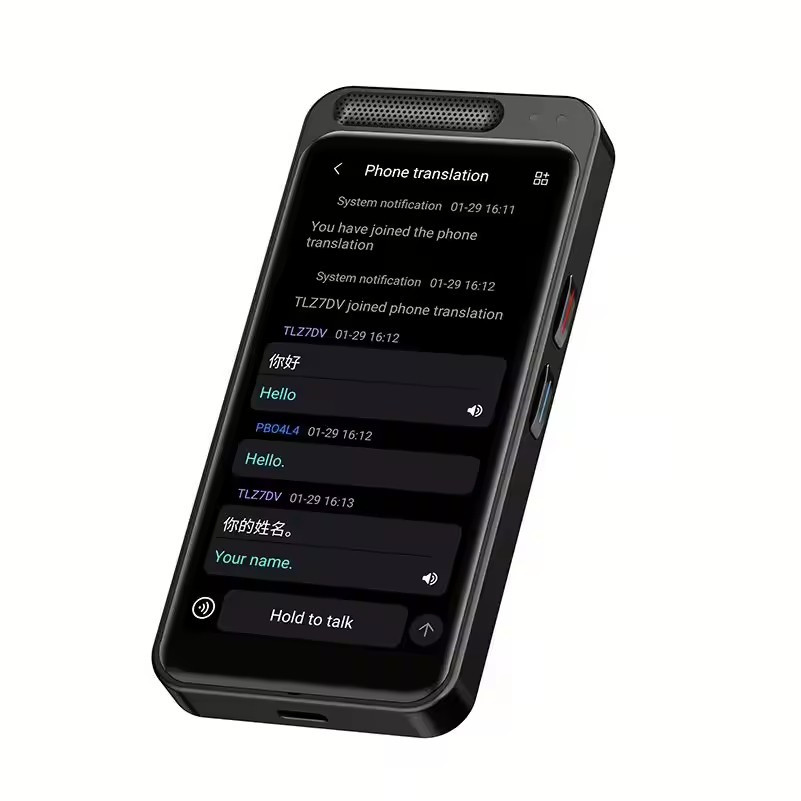 Z6 Voice Translator Device 139 Languages Real-time Recording Translation Intelligent Talking