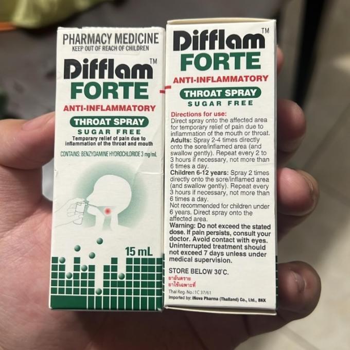 Difflam Forte Throat Spray Terlaris