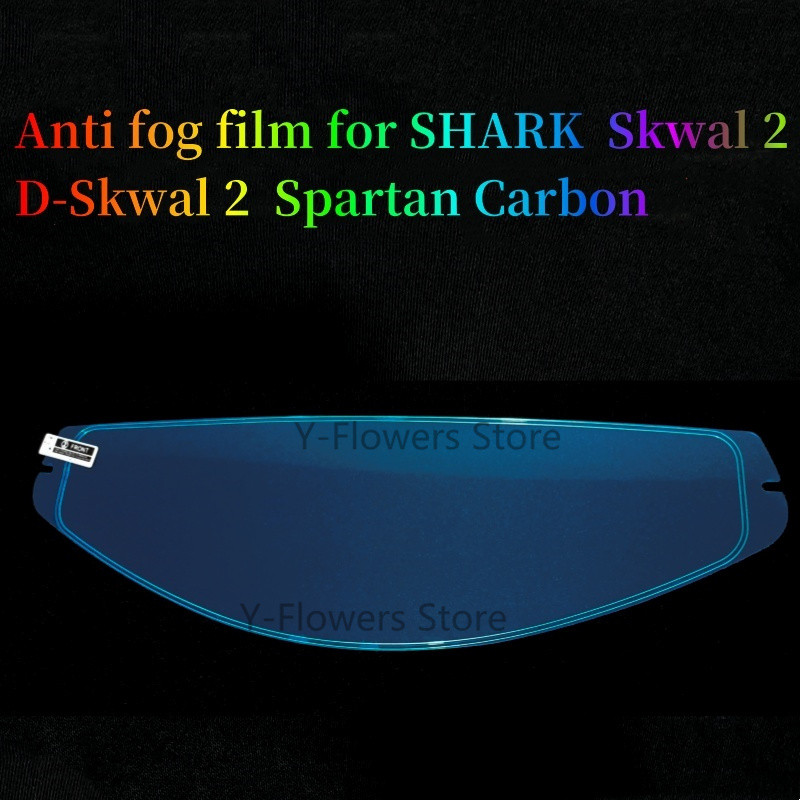 Anti Fog Film for SHARK Skwal 2 D-Skwal 2 D Skwal 2 Spartan Carbon Anti-fog Insert Sticker