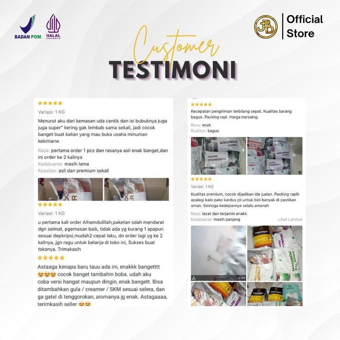 Sale Green Tea Silky Pudding Powder - Bubuk Serbuk Puding Sedot Pudot