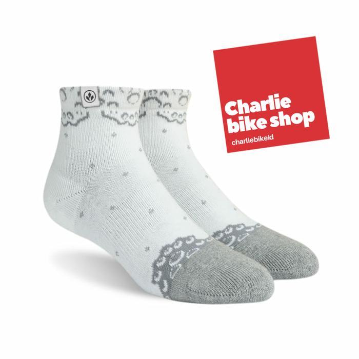 KAOS KAUS KAKI WANITA STAYCOOL SOCKS BABY WHITE WOMEN KNIT SOCK KODE 1255