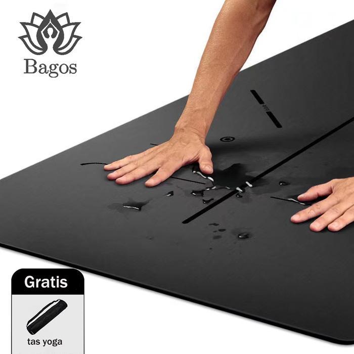 BAGOS YOGA MAT PREMIUM PU / Matras Yoga / Matras Olahraga