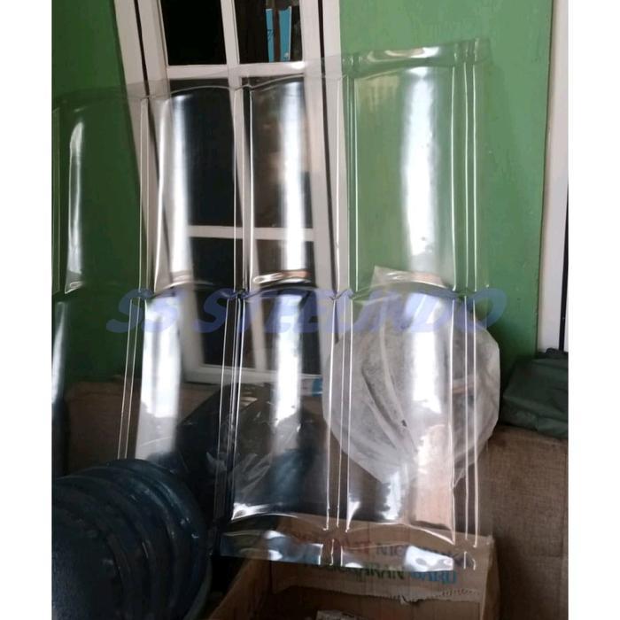 N3W ATAP BAJA RINGAN GENTENG METAL PASIR 2X4 HITAM MERAH HIJAU BIRU COKLAT