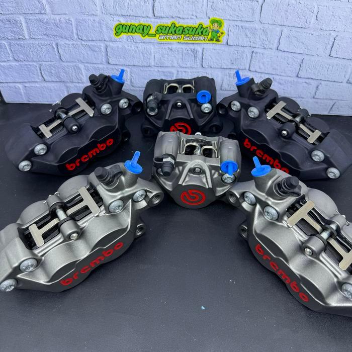 Kaliper Brembo 4 Piston 1 Pin & Kaliper Brembo 2 Piston 1 Pin Set Ori