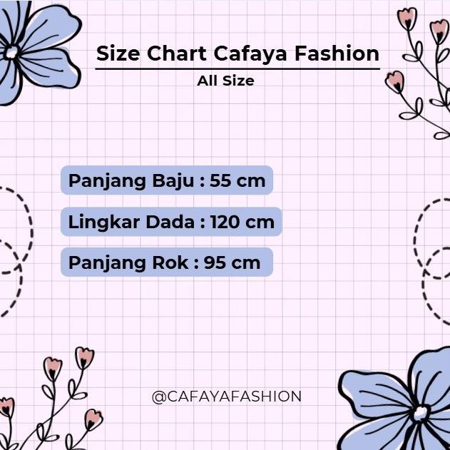 CAFAYA Oneset Korean Style Berhijab Jeans Setelan Hijab Kekinian Oneset OOTD Berhijab Jeans