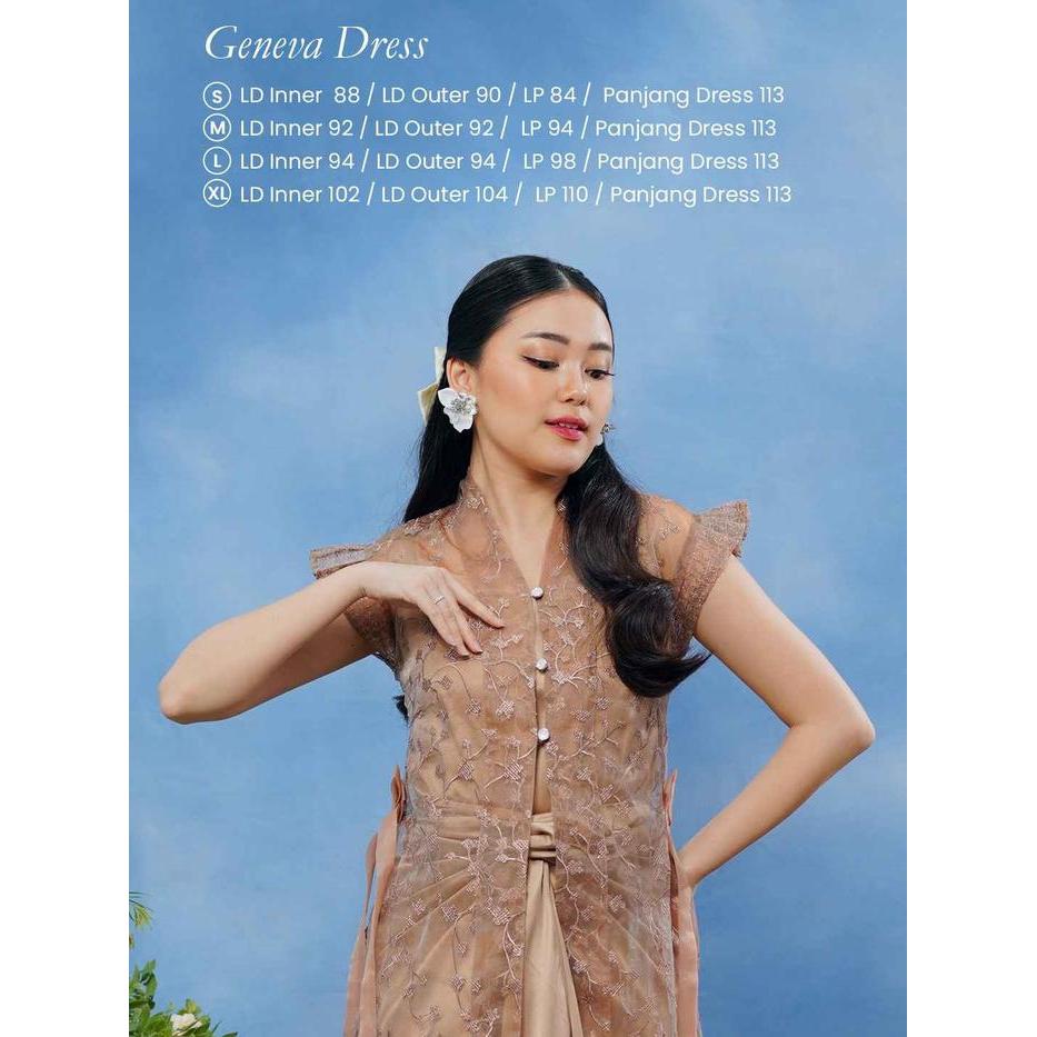 Miss Nomi - Geneva Dress/Dress Pesta/Dress Premium/Dress Kondangan/Gaun Pesta Formal Wanita Mewah