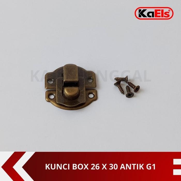 Kunci Pengait Box Antik / Kunci Box G1 / Pengait Kotak Perhiasan