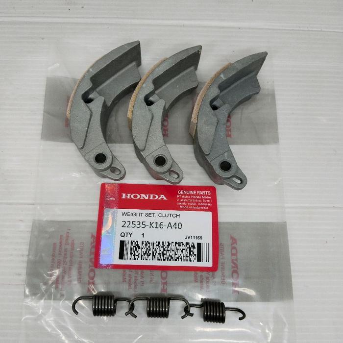 Kampas Ganda K16 Honda Beat Esp, Beat Street, Scoopy Esp, Scoopy New, Scoopy Ring 12 Terjamin