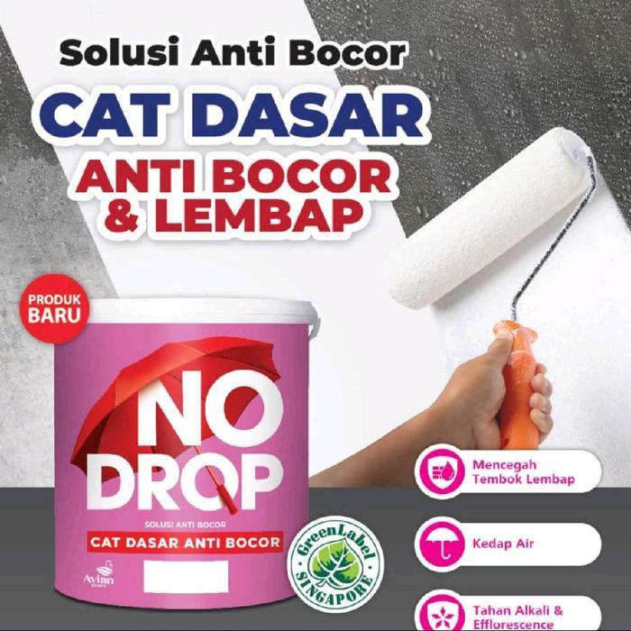 CAT DASAR NO DROP 1 KG/ CAT DASAR ANTI LEMBAB CAT DASAR ANTI BOCOR/CAT DASAR TEMBOK ANTI LEMBAB