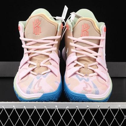 Ready Sepatu Basket Kyrie 7 Regal Pink 1 World People Original Premium Unisex Berkualitas