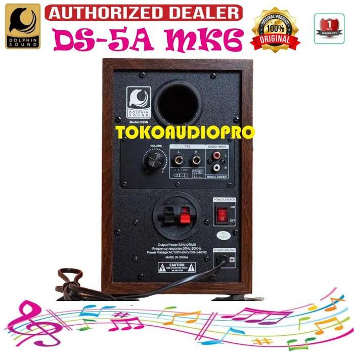 Dolphin Sound Ds5A Speaker Aktif Monitor Studio Speaker Aktif Ds-5A Populer