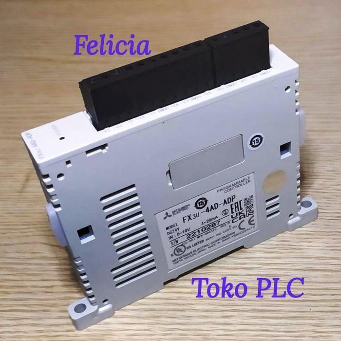 FX3U-4AD-ADP PLC MITSUBISHI FX3U4ADADP FX3U 4AD ADP ANALOG INPUT MODULE FX3U-4AD ADP ORIGINAL