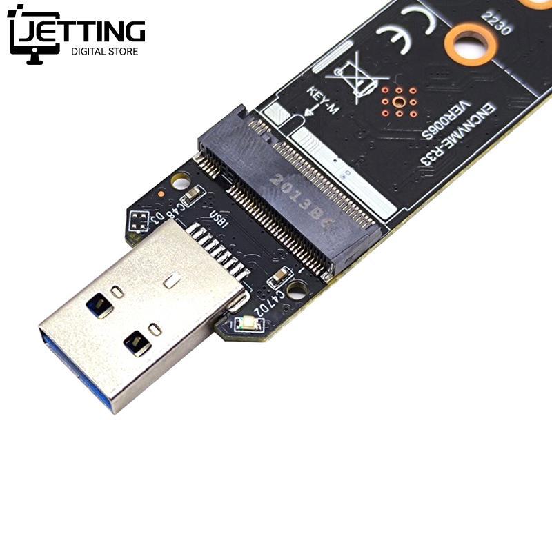 NVME USB Adapter M.2 NVMe to USB 3.1 SSD Adapter 10Gbps USB3.1 Gen 2 RTL9210 Chips For M Key M2 NVMe