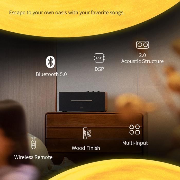 Edifier D12 Tabletop Bluetooth Speaker Terbaru 